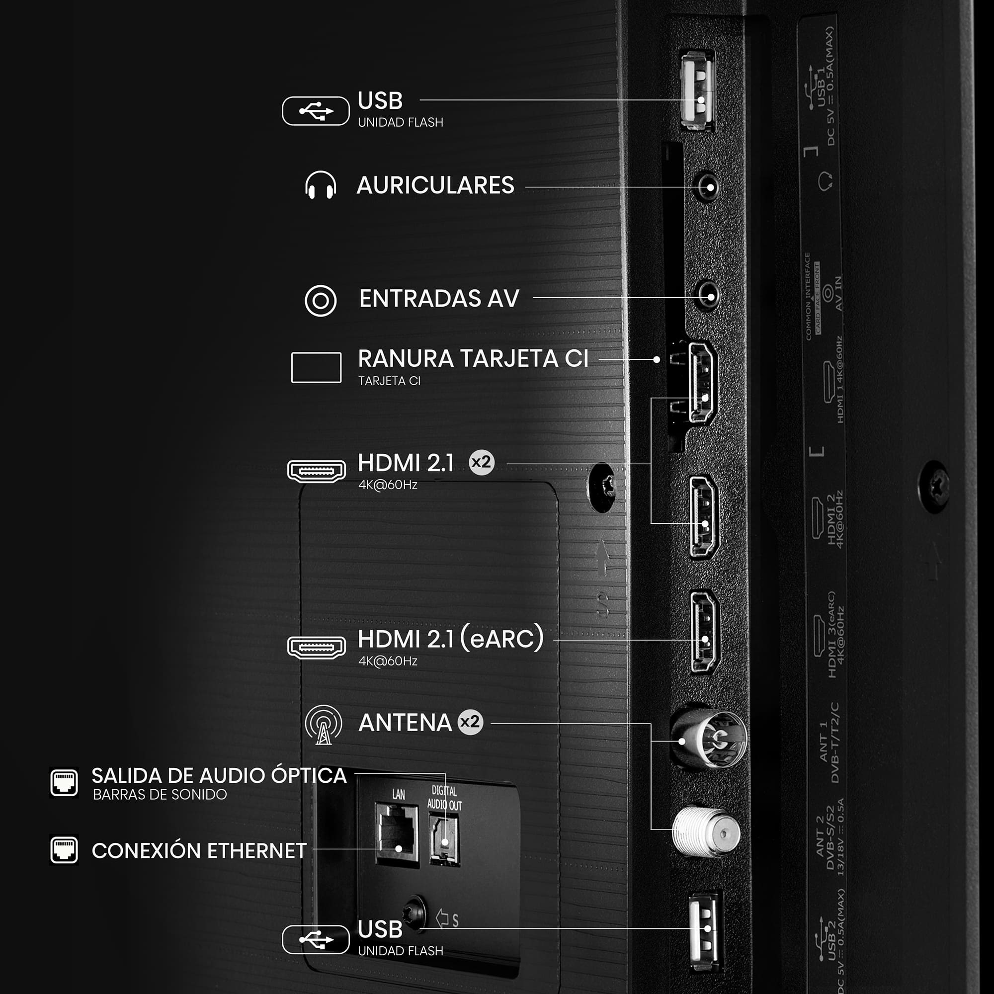 hisense - Televisão Hisense 75E7Q 75" QLED UltraHD 4K VIDAA