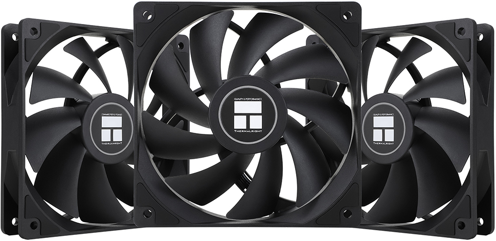 Picture of Picture of Ventoinha Thermalright TL-C12C PWM Preto 120mm (Pack 3)