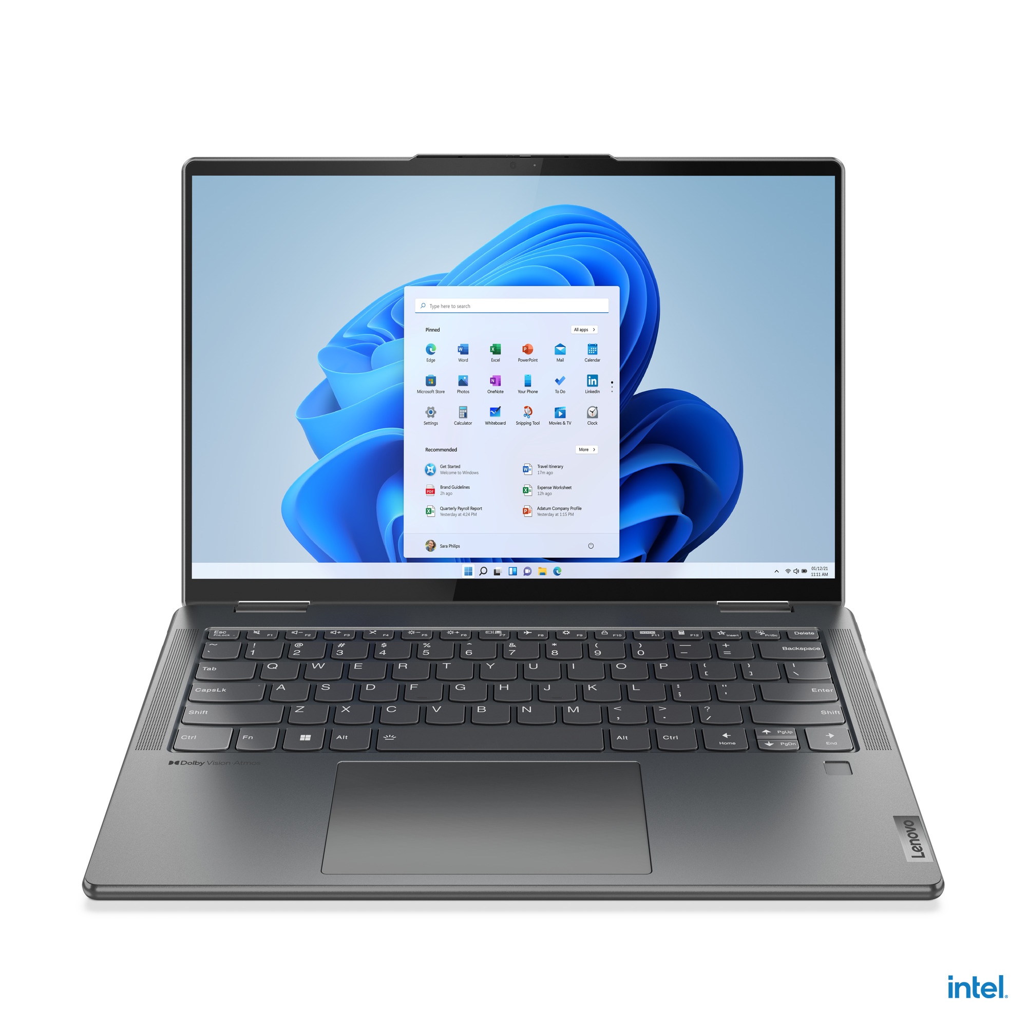 Lenovo - Portátil Lenovo Yoga 7 14IAL7-665 14" i7-1260P 16GB 1TB Iris Xe 2.8K OLED Touch W11 + Active Pen