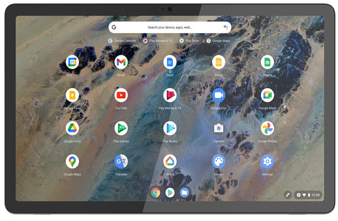 Lenovo - Portátil Lenovo IdeaPad Duet Chromebook 10.95" SDSC 7c 4GB 128GB 2K Touch Chrome OS