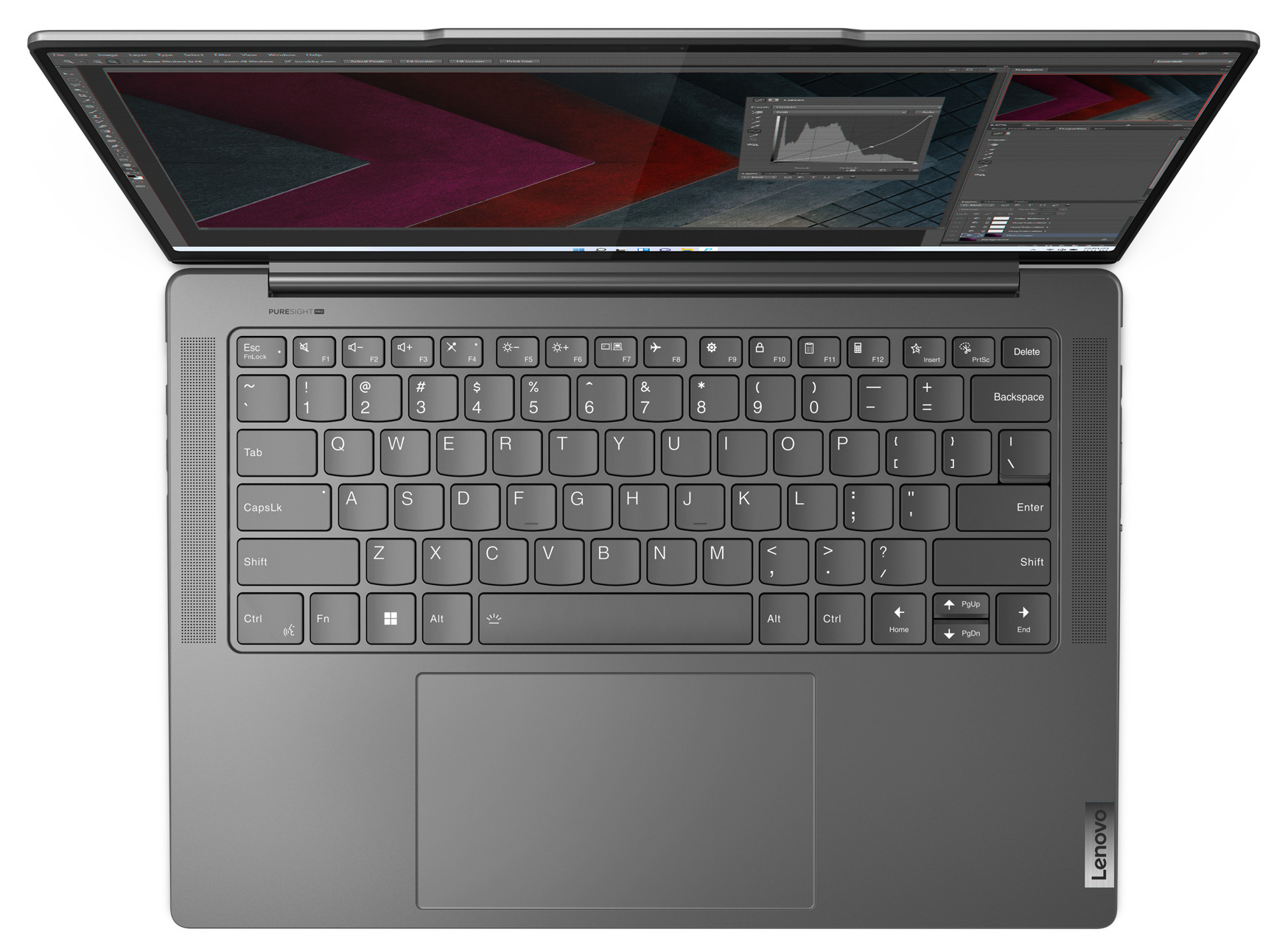 Lenovo - Portátil Lenovo Yoga Pro 7i 14IRH8-566 14.5" i7 13700H 16GB DDR5 512GB RTX 4050 3K 120Hz W11