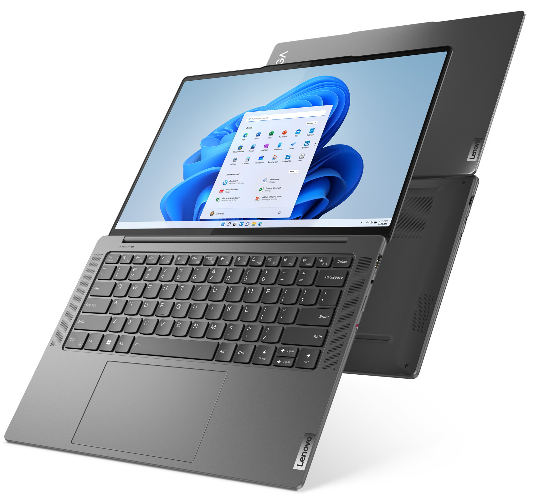 Lenovo - Portátil Lenovo Yoga Pro 7i 14IRH8-566 14.5" i7 13700H 16GB DDR5 512GB RTX 4050 3K 120Hz W11
