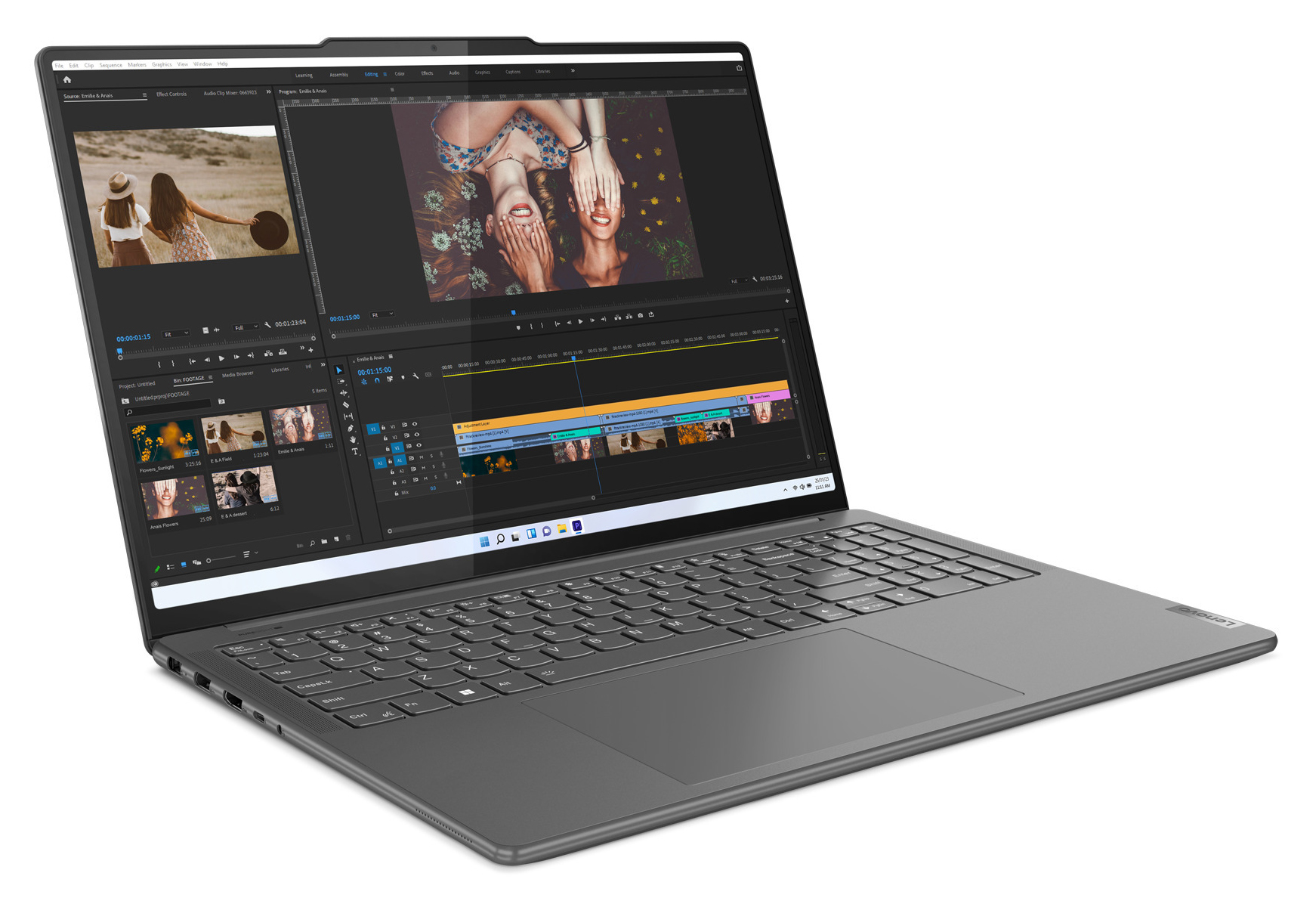 Lenovo - Portátil Lenovo Yoga Pro 9 16IRP8-235 16" i9 13905H 64GB DDR5 1TB RTX 4070 3.2K Mini LED 165Hz Touch W11