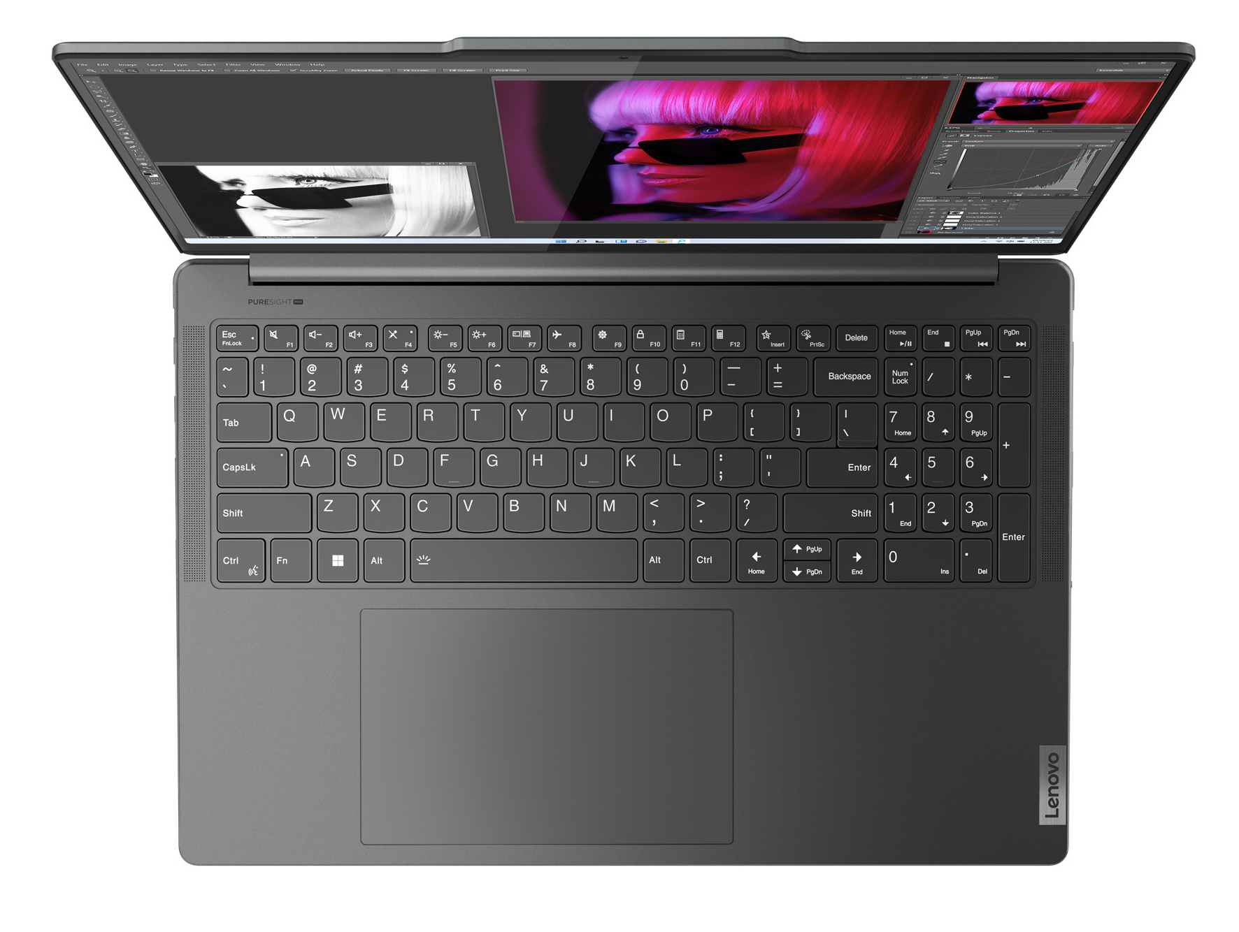 Lenovo - Portátil Lenovo Yoga Pro 9 16IRP8-235 16" i9 13905H 64GB DDR5 1TB RTX 4070 3.2K Mini LED 165Hz Touch W11