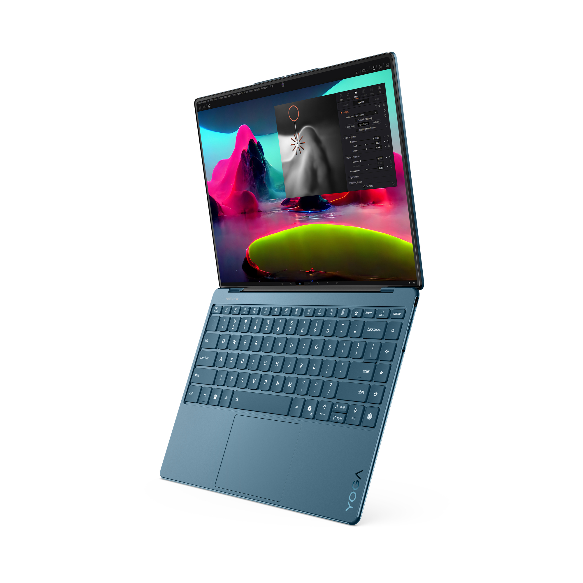 Lenovo - Portátil Lenovo Yoga Slim 9i 114ILL10-303 14" Ultra 7 258V 32GB DDR5 1TB 4K 120Hz OLED W11