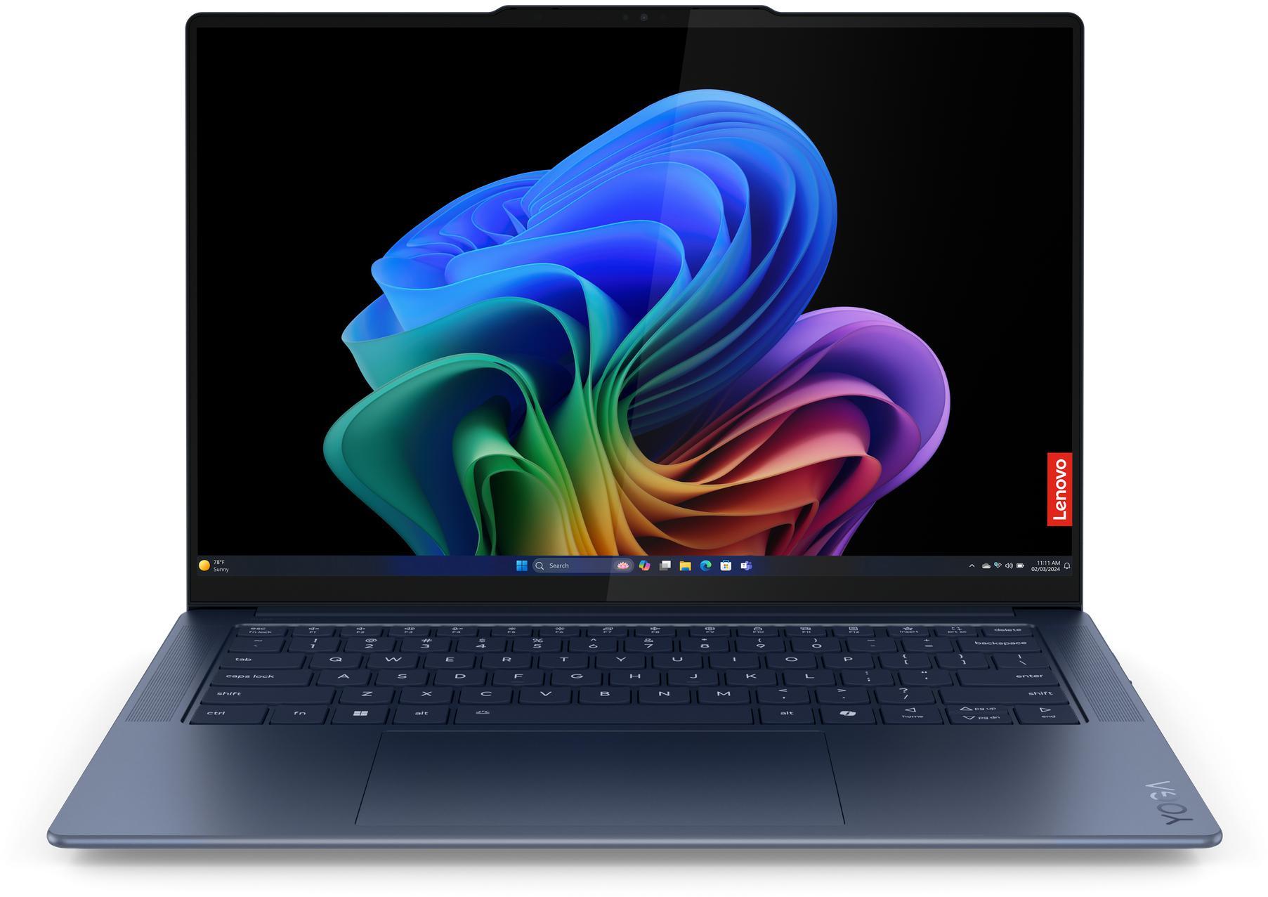 Picture of Picture of Portátil Lenovo Yoga Slim 7X 14Q8X9 14" Snapdragon X Elite X1E-78-100 32GB 1TB 3K OLED W11