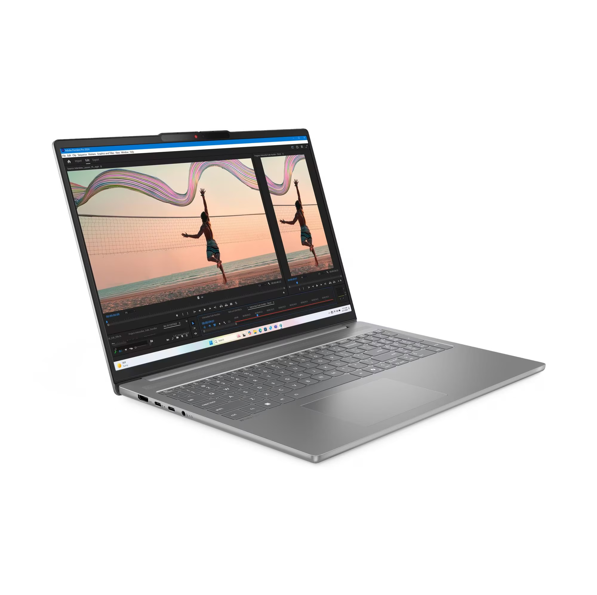 Lenovo - Portátil Lenovo IdeaPad Slim 5 16AHP10-056 16" R7 8845HS 32GB DDR5 1TB Radeon 780M Graphics