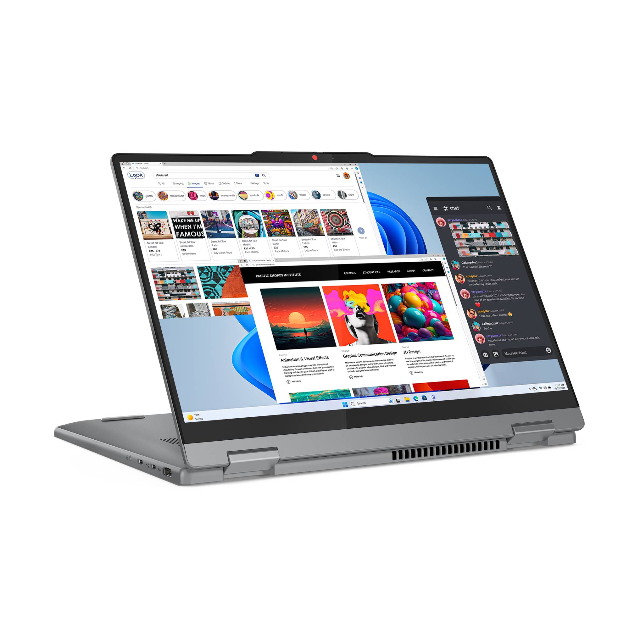 Lenovo - Portátil Lenovo IdeaPad 5i 2-in-1 14IRH9-868 14" i7-13620H 16GB DDR5 1TB Intel Graphics OLED Touch W11