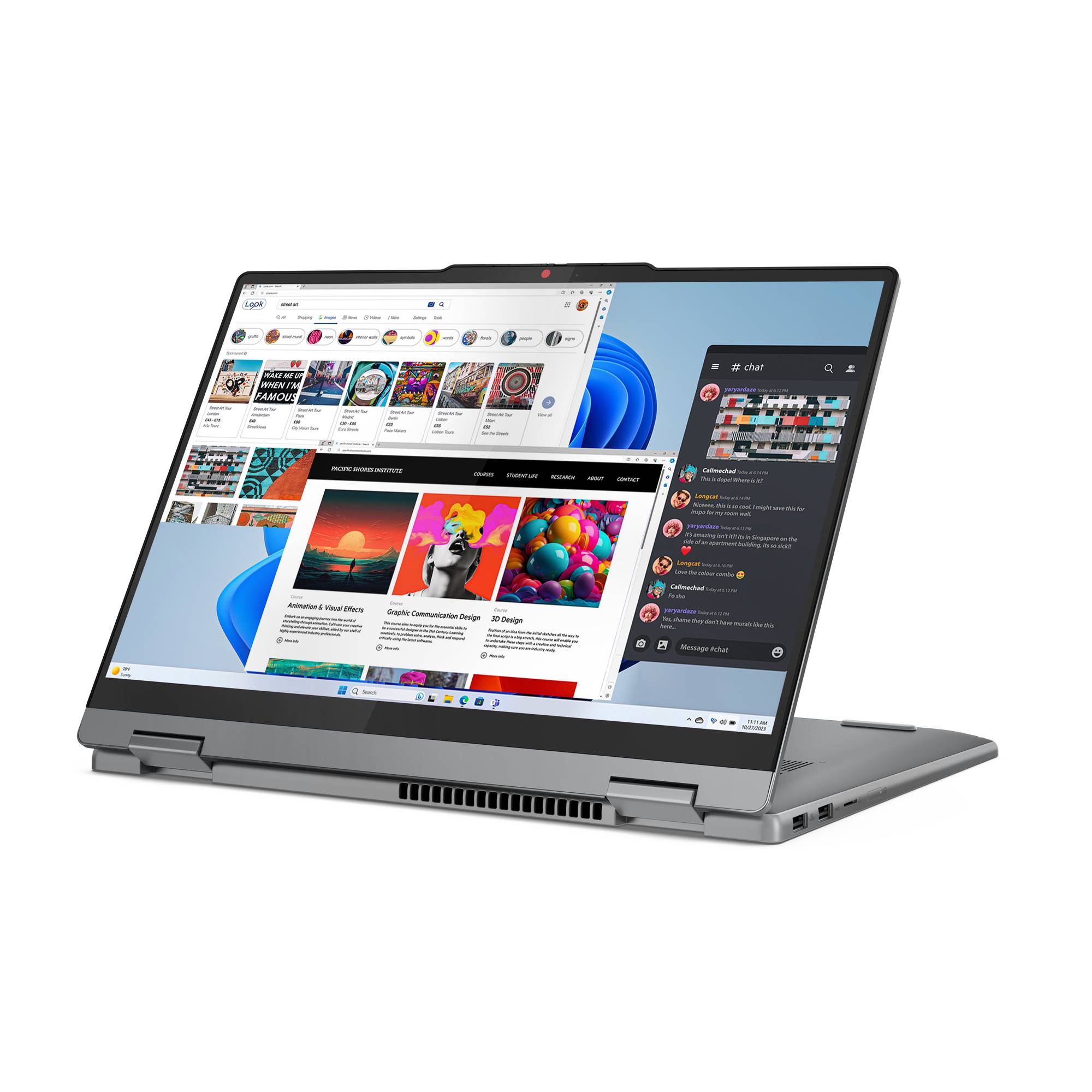 Lenovo - Portátil Lenovo IdeaPad 5i 2-in-1 14IRH9-868 14" i7-13620H 16GB DDR5 1TB Intel Graphics OLED Touch W11