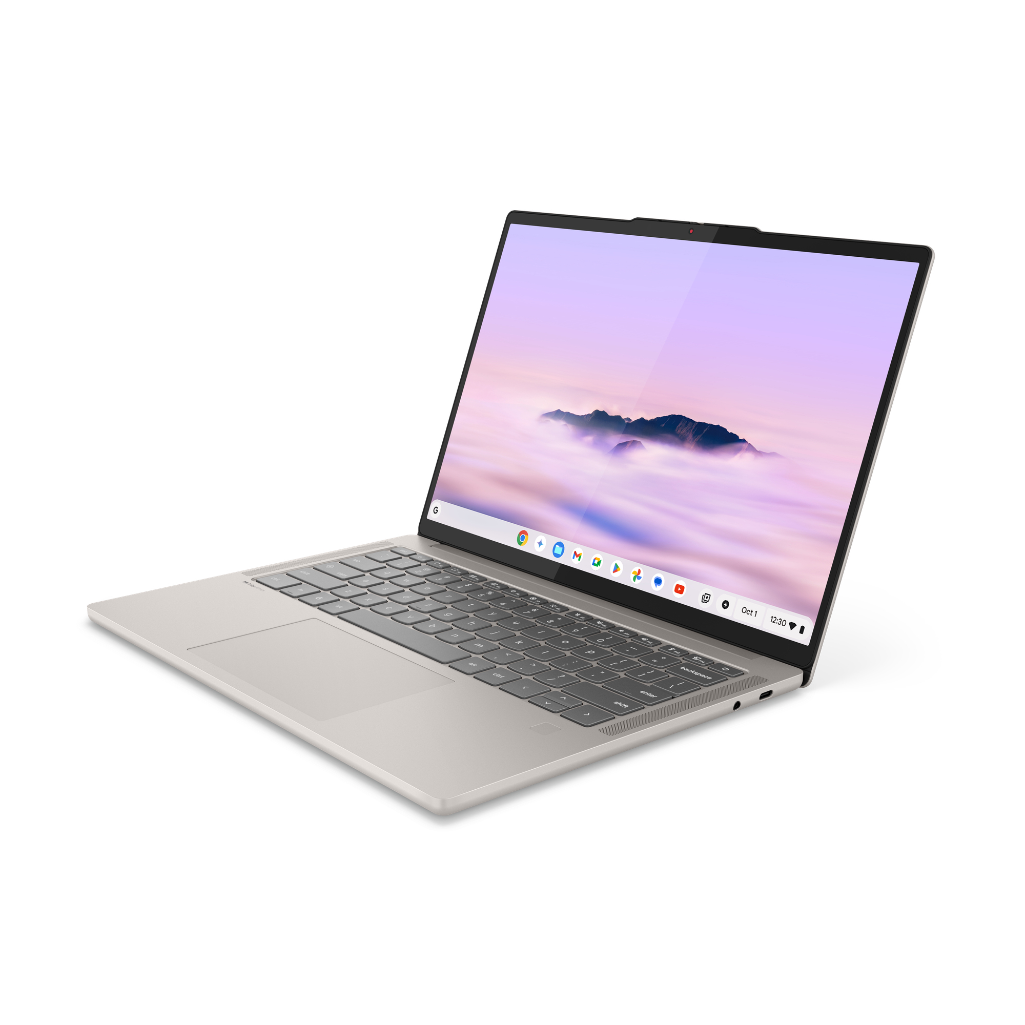 Lenovo - Portátil Lenovo IdeaPad Chromebook Plus 14M9610-442 14" MediaTek U910 16GB 256GB WUXGA OLED Chrome OS