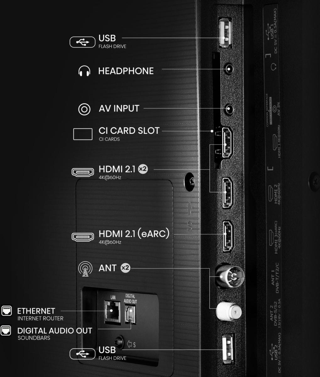 hisense - Televisão Hisense 85A6Q 85" LED UltraHD 4K VIDAA
