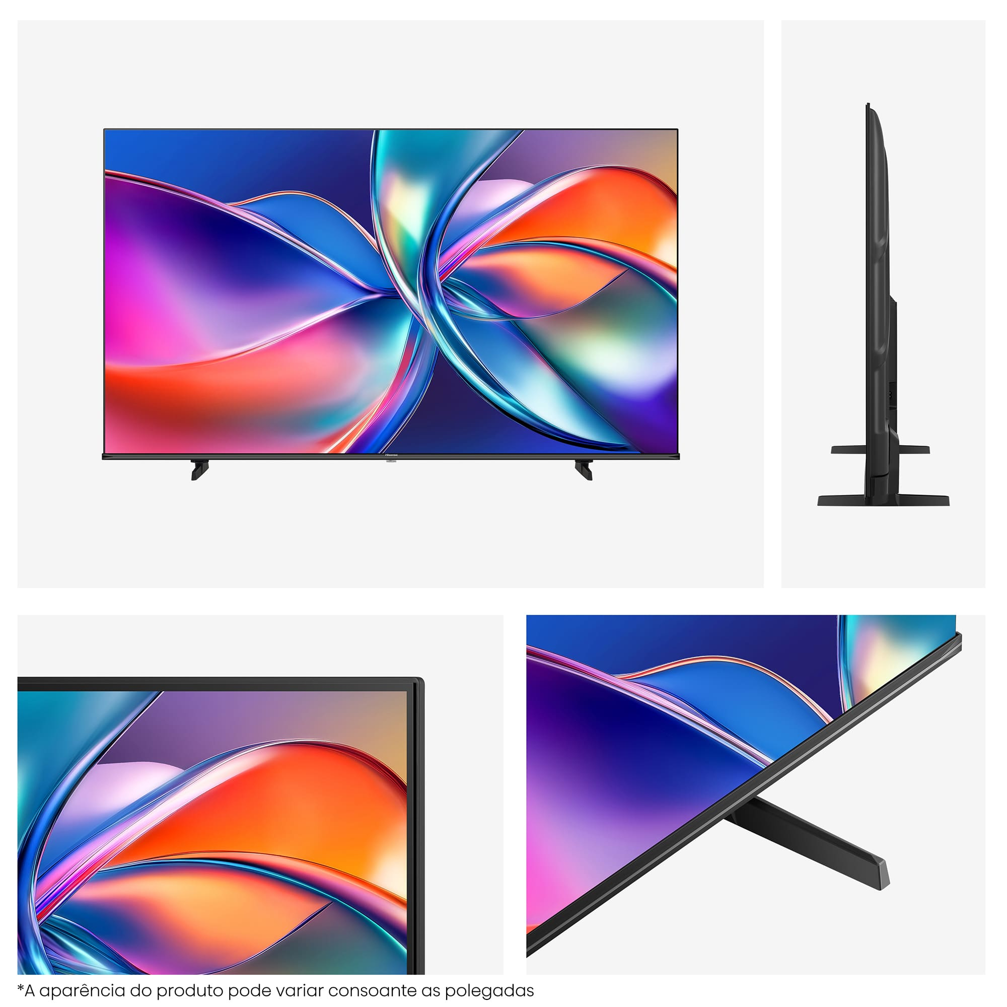 hisense - Televisão Hisense 85E7Q 85" QLED UltraHD 4K VIDAA