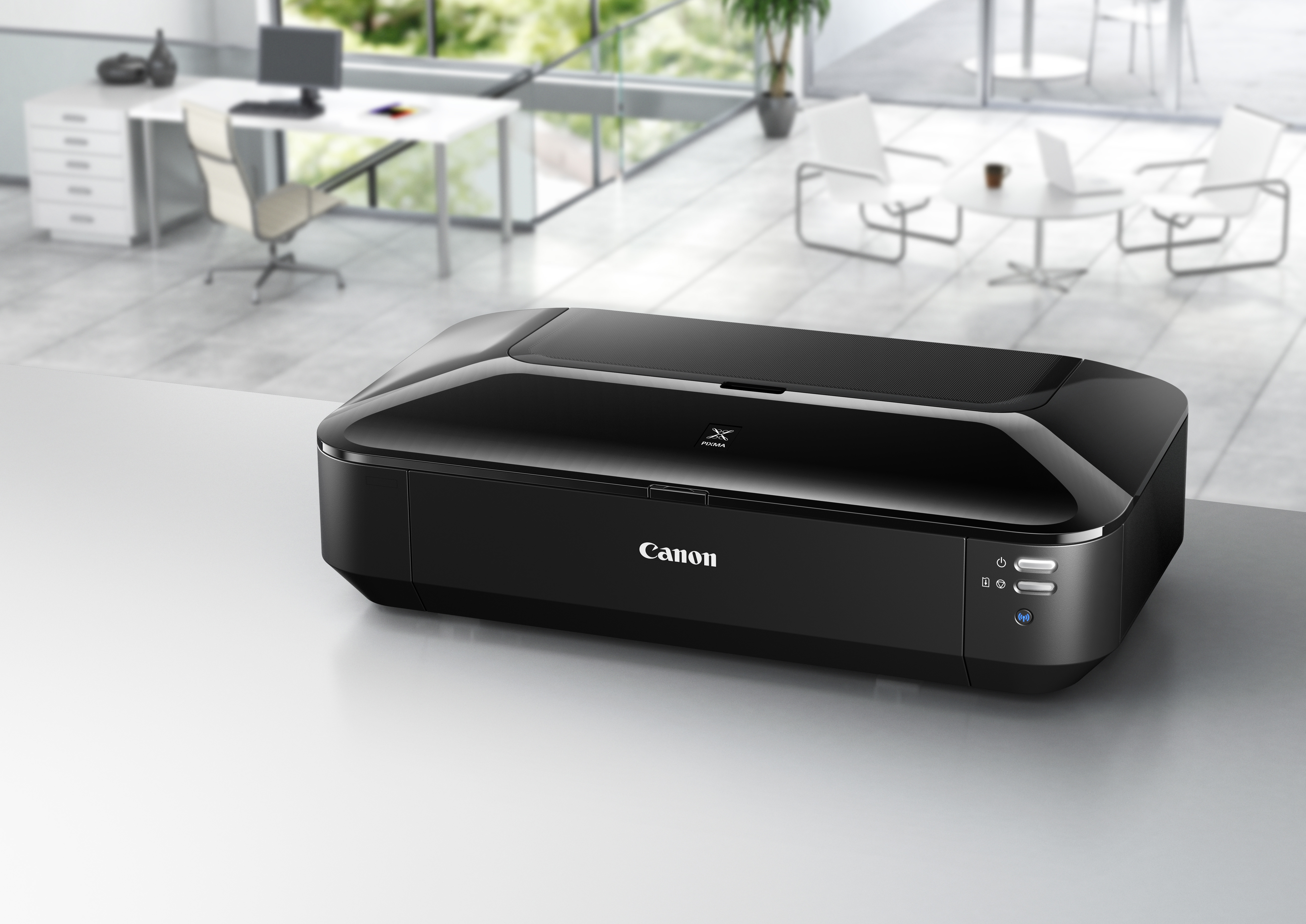 Canon - Impressora Canon PIXMA-IX6850 A3+ Wi-Fi Preto