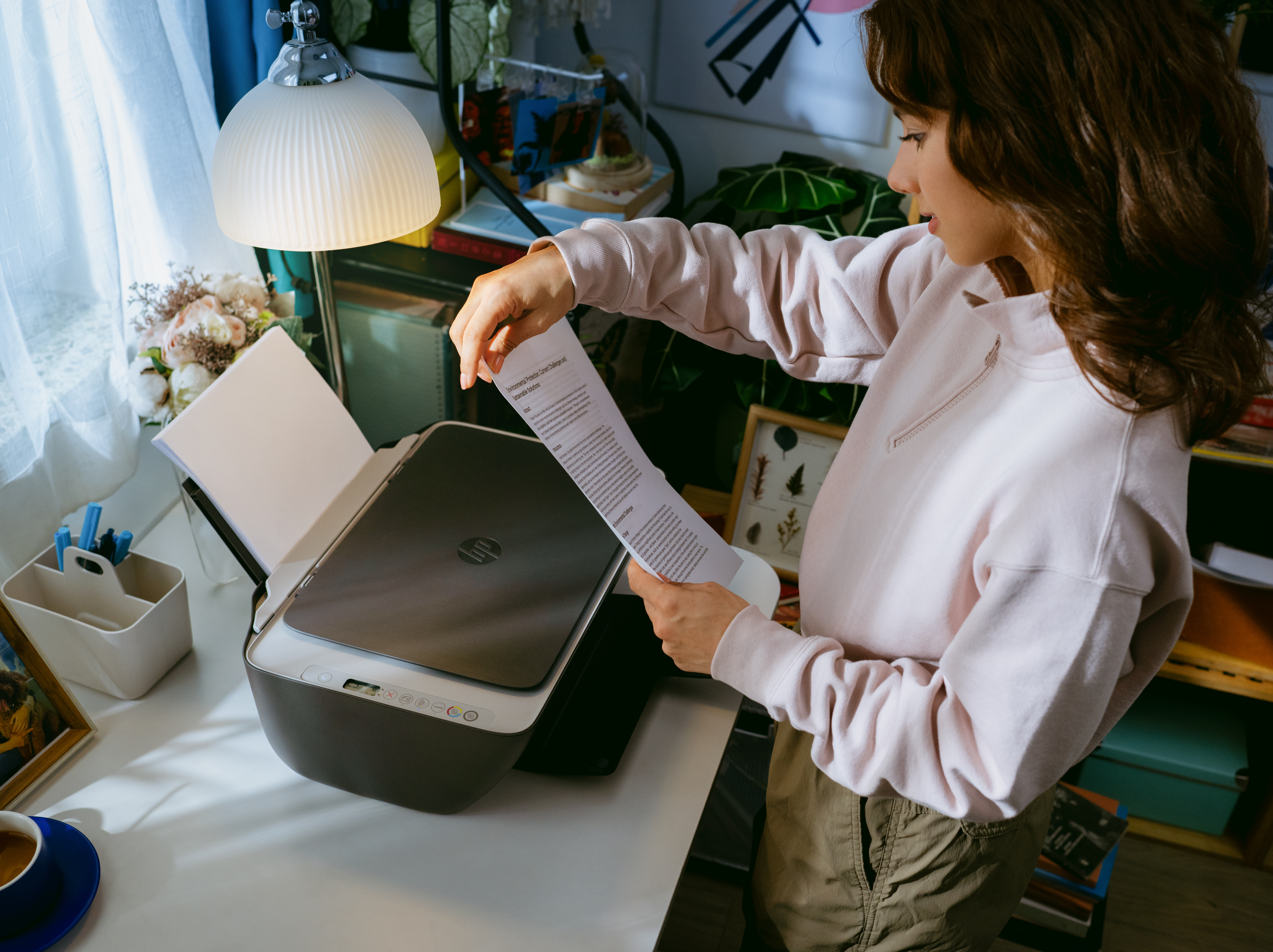 HP - Impressora Multifunções a Jato de Tinta HP DeskJet 2920 All-in-One WiFi