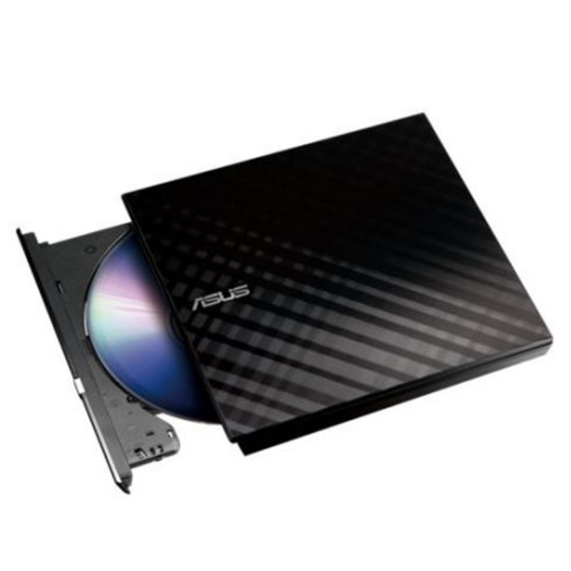 Asus - Drive Externa DVD±R Asus SDRW-08D2S-U Lite 8x Preto USB 2.0