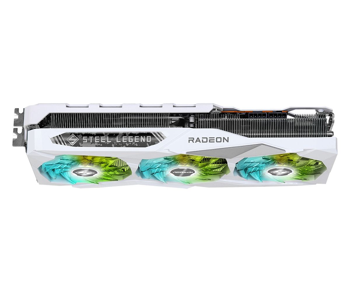 ASRock - Gráfica ASRock Radeon RX 7800 XT Steel Legend OC 16GB GDDR6