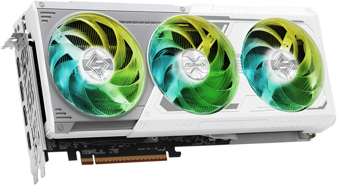 ASRock - Gráfica ASRock Radeon RX 9070 Steel Legend 16GB GDDR6