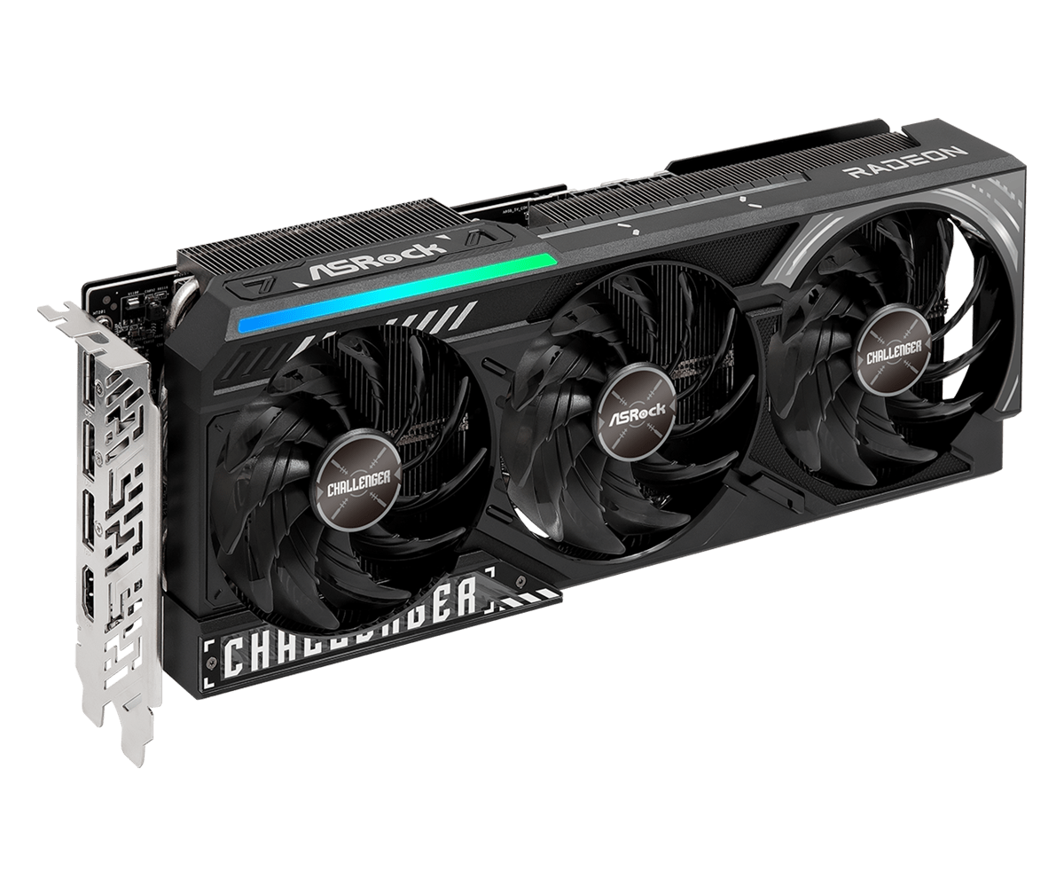 ASRock - Gráfica ASRock Radeon RX 9070 XT Challenger 16GB GDDR6