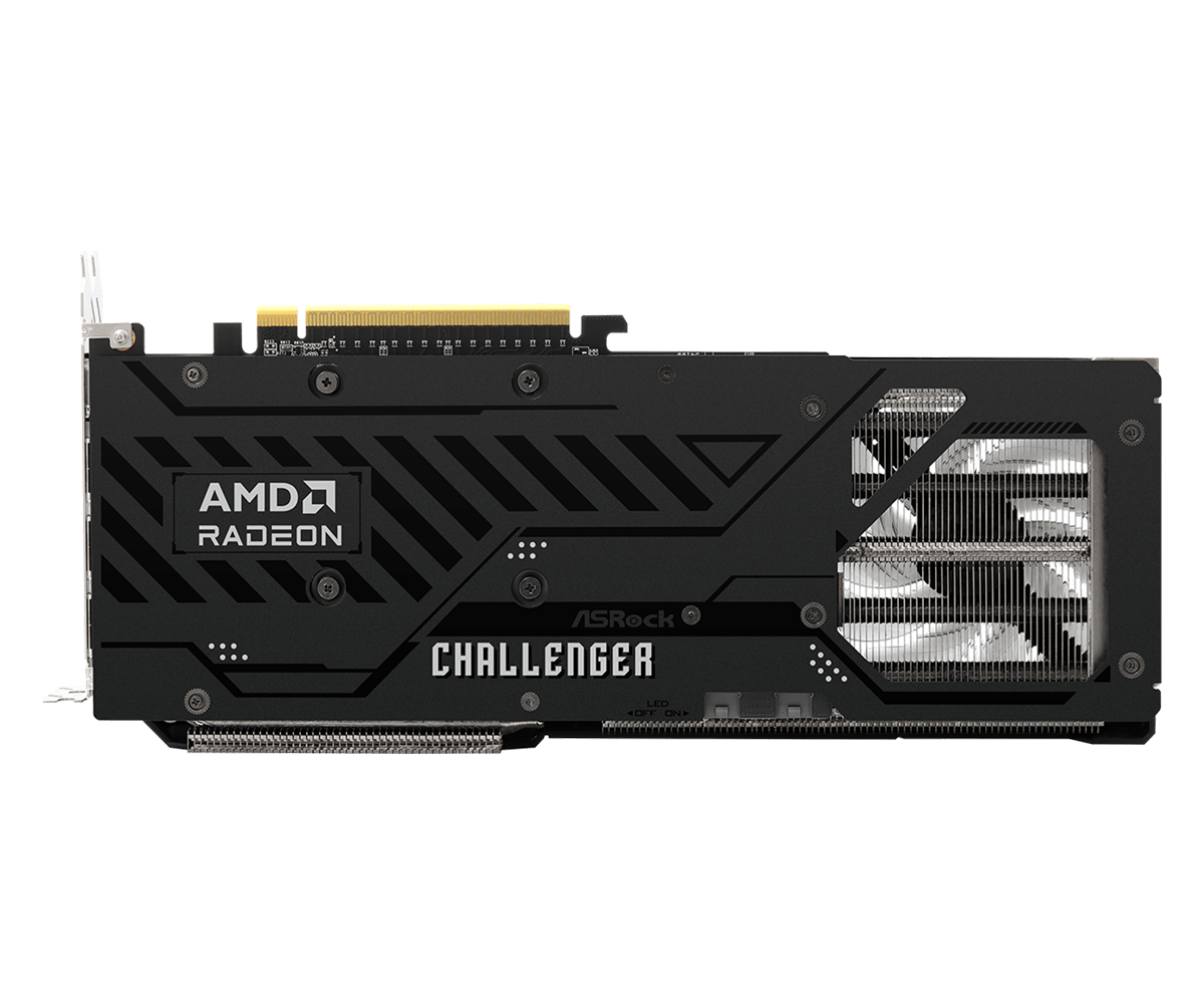 ASRock - Gráfica ASRock Radeon RX 9070 XT Challenger 16GB GDDR6