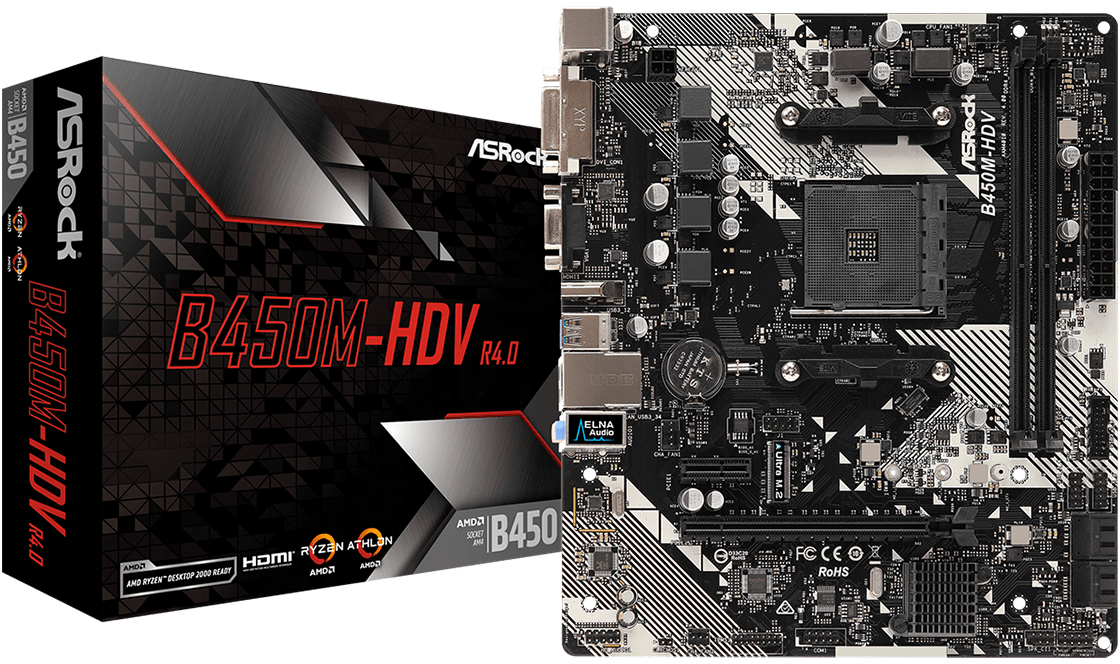 Picture of Picture of Motherboard ASRock B450M-HDV R4.0