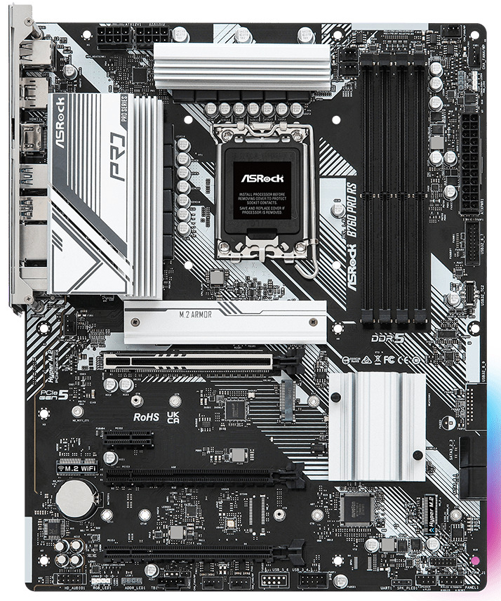 ASRock - Motherboard ASRock B760 Pro RS