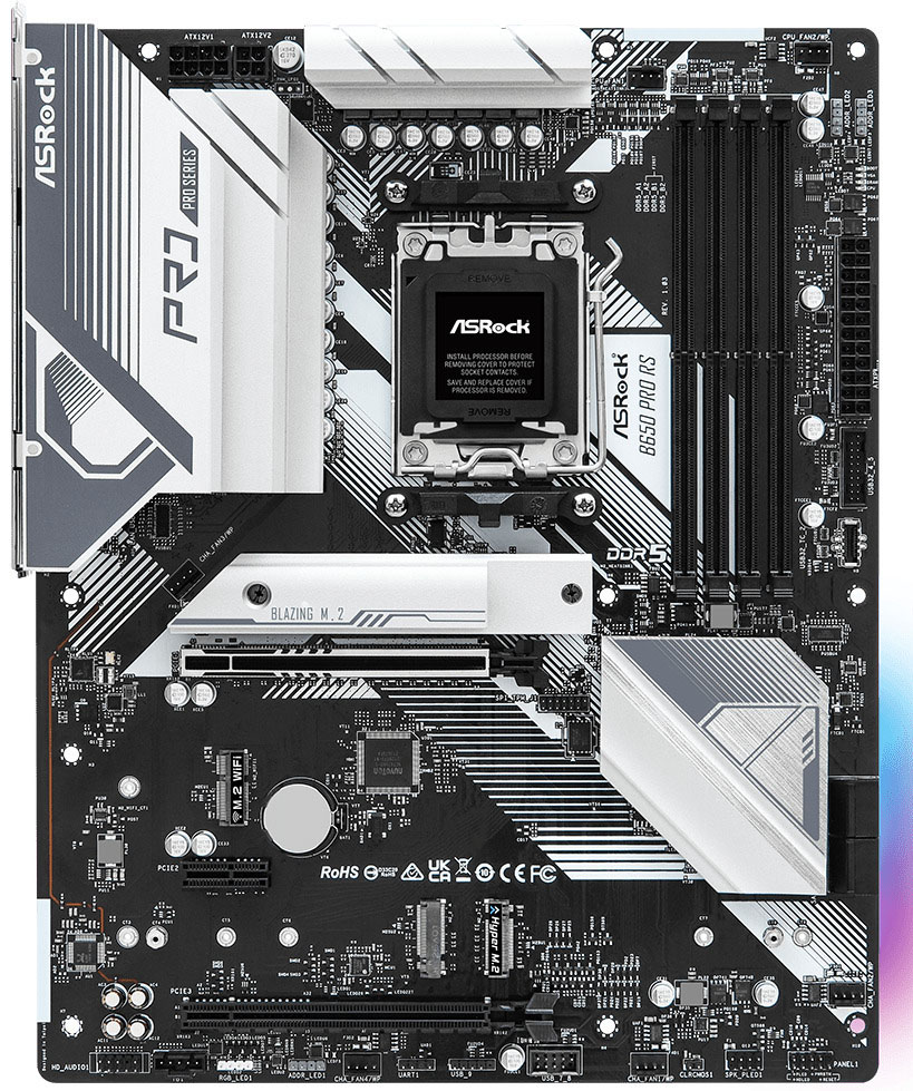 ASRock - Motherboard ASRock B650 Pro RS