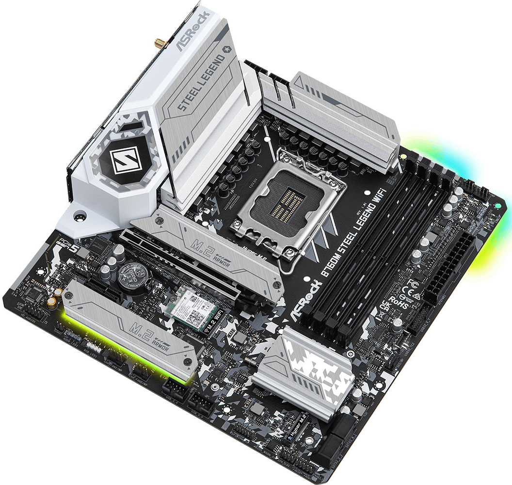 ASRock - Motherboard ASRock B760M Steel Legend