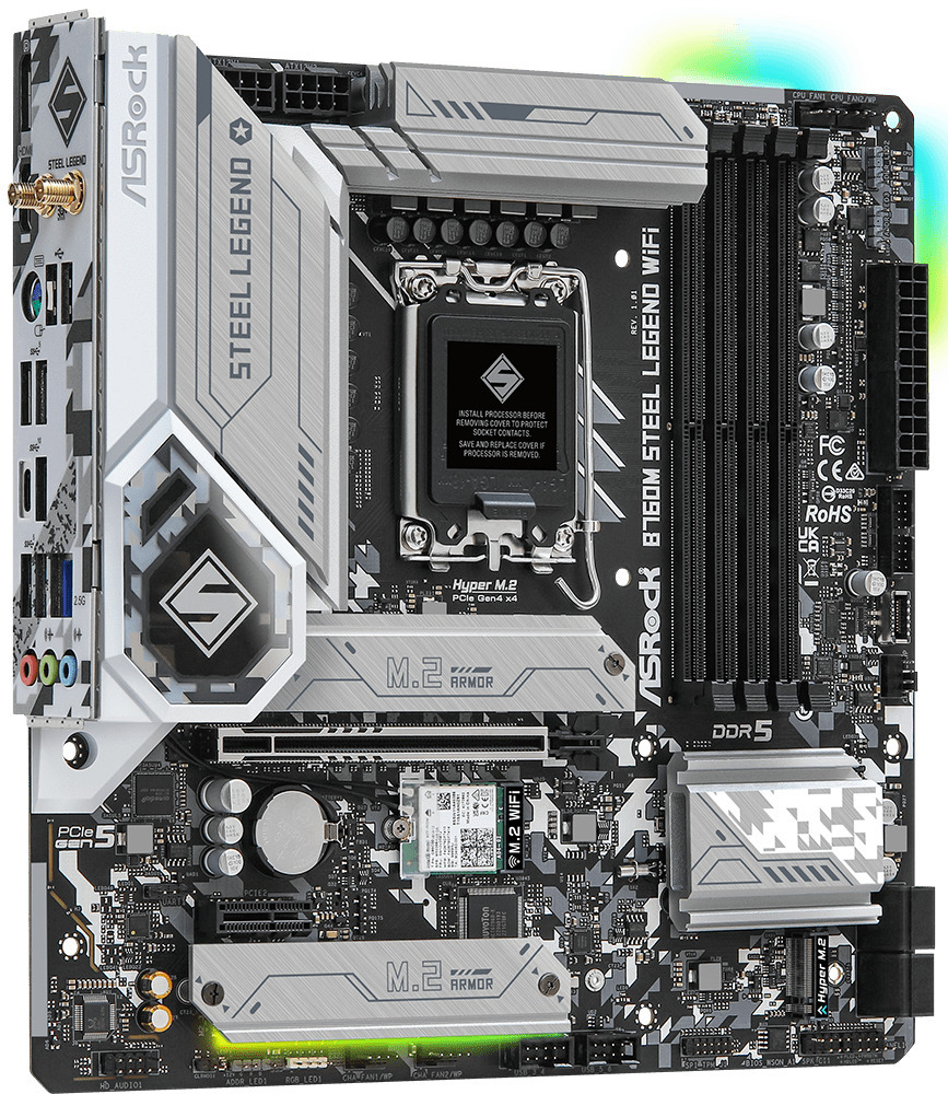 ASRock - Motherboard ASRock B760M Steel Legend