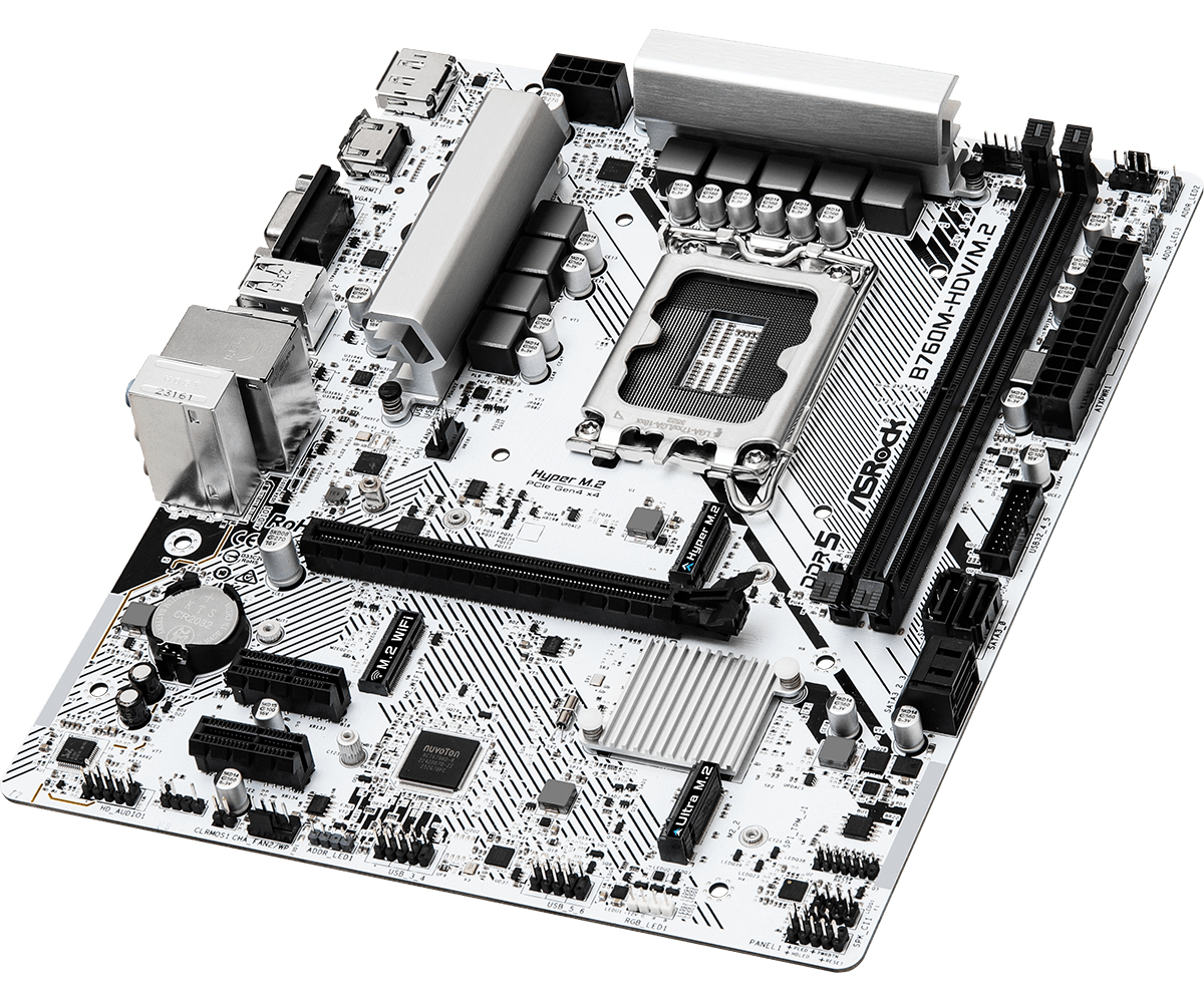 Picture of Picture of Motherboard ASRock B760M-HDV/M.2 D5
