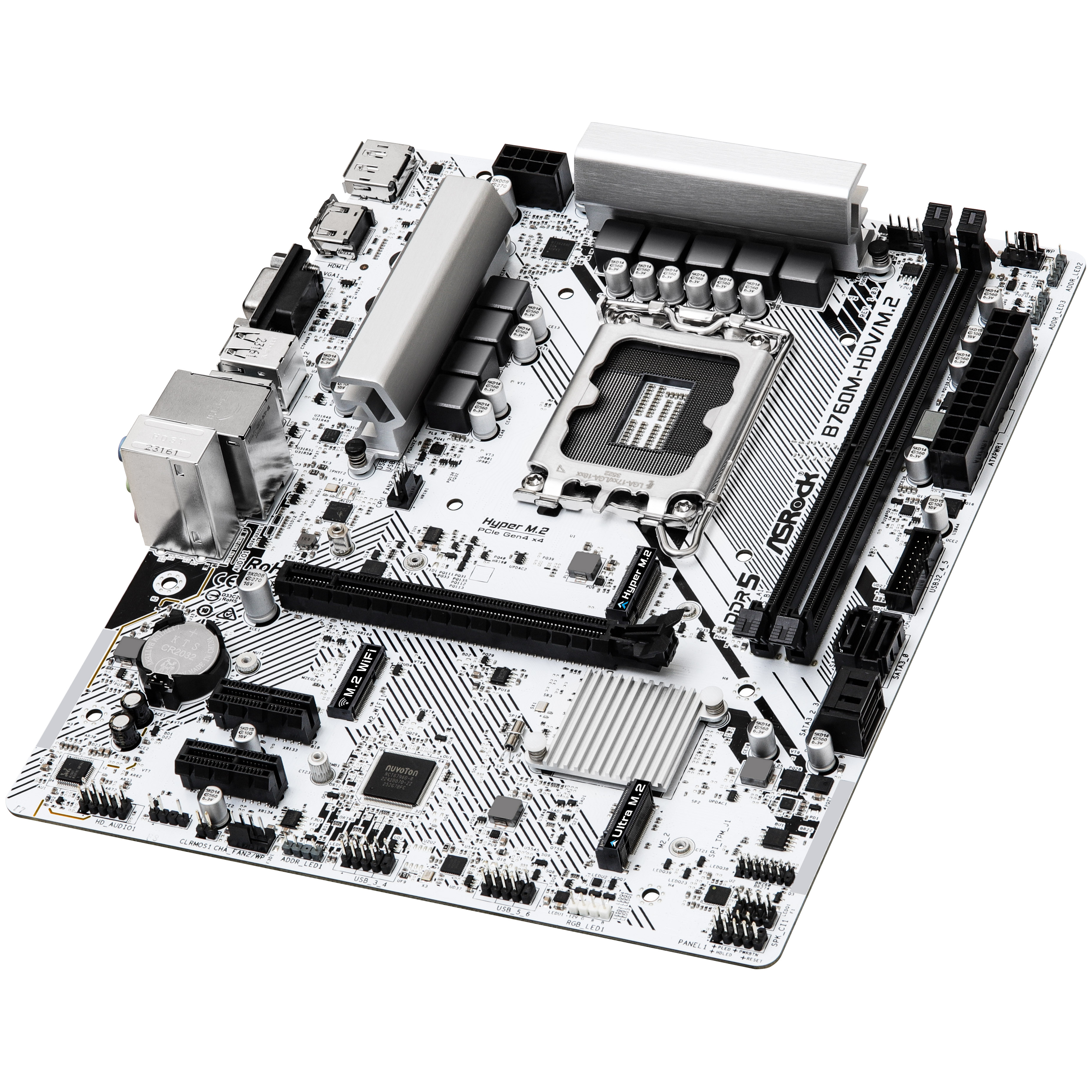 ASRock - Motherboard ASRock B760M-HDV/M.2 D5