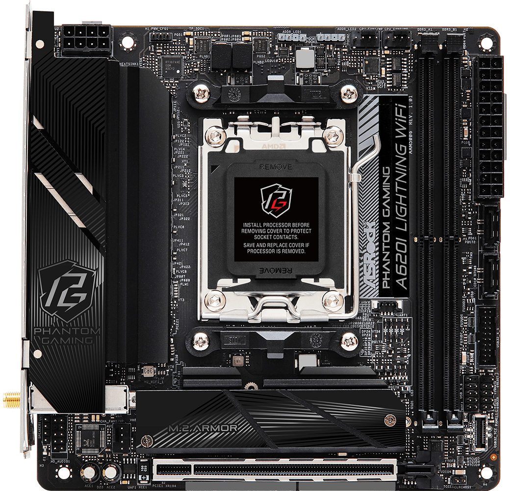 Picture of Picture of Motherboard ASRock A620I Lightning WiFi