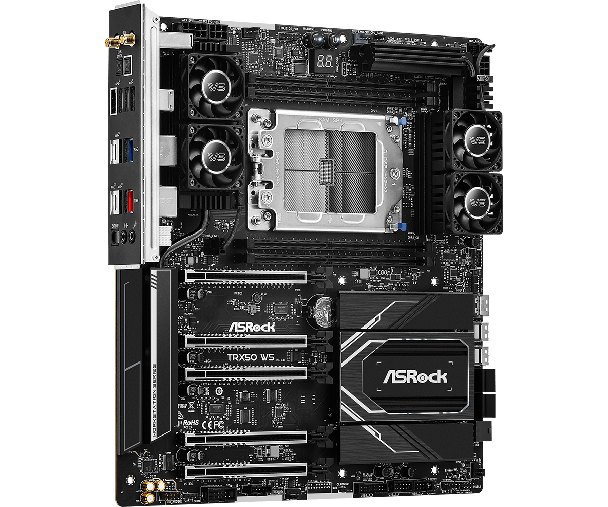 ASRock - Motherboard ASRock TRX50 WS