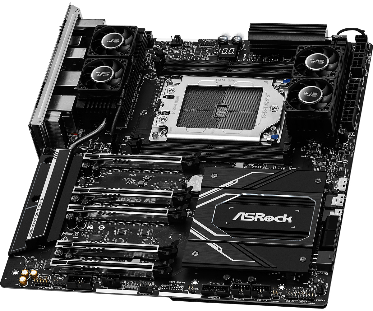ASRock - Motherboard ASRock TRX50 WS