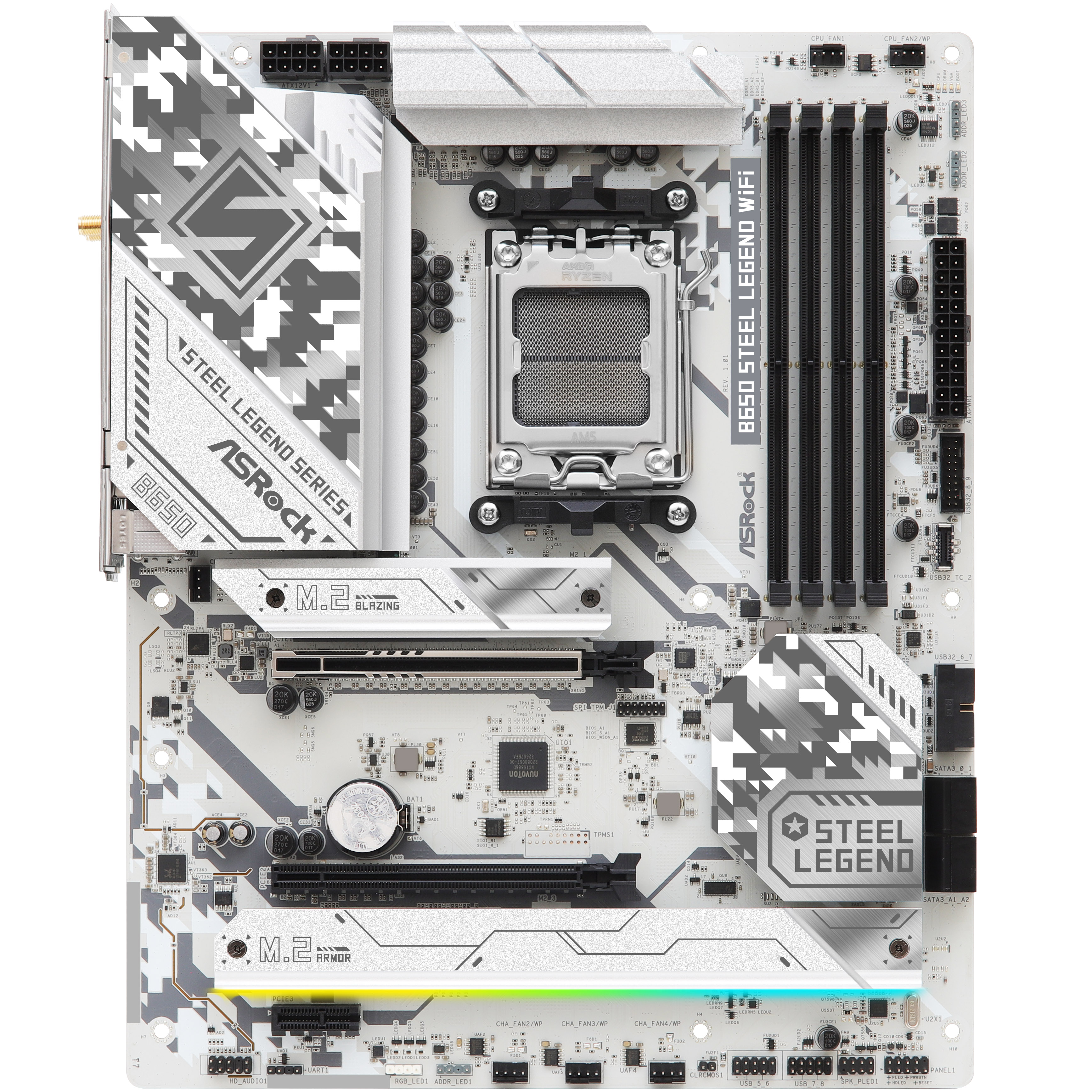 ASRock - Motherboard ASRock B650 Steel Legend WiFi