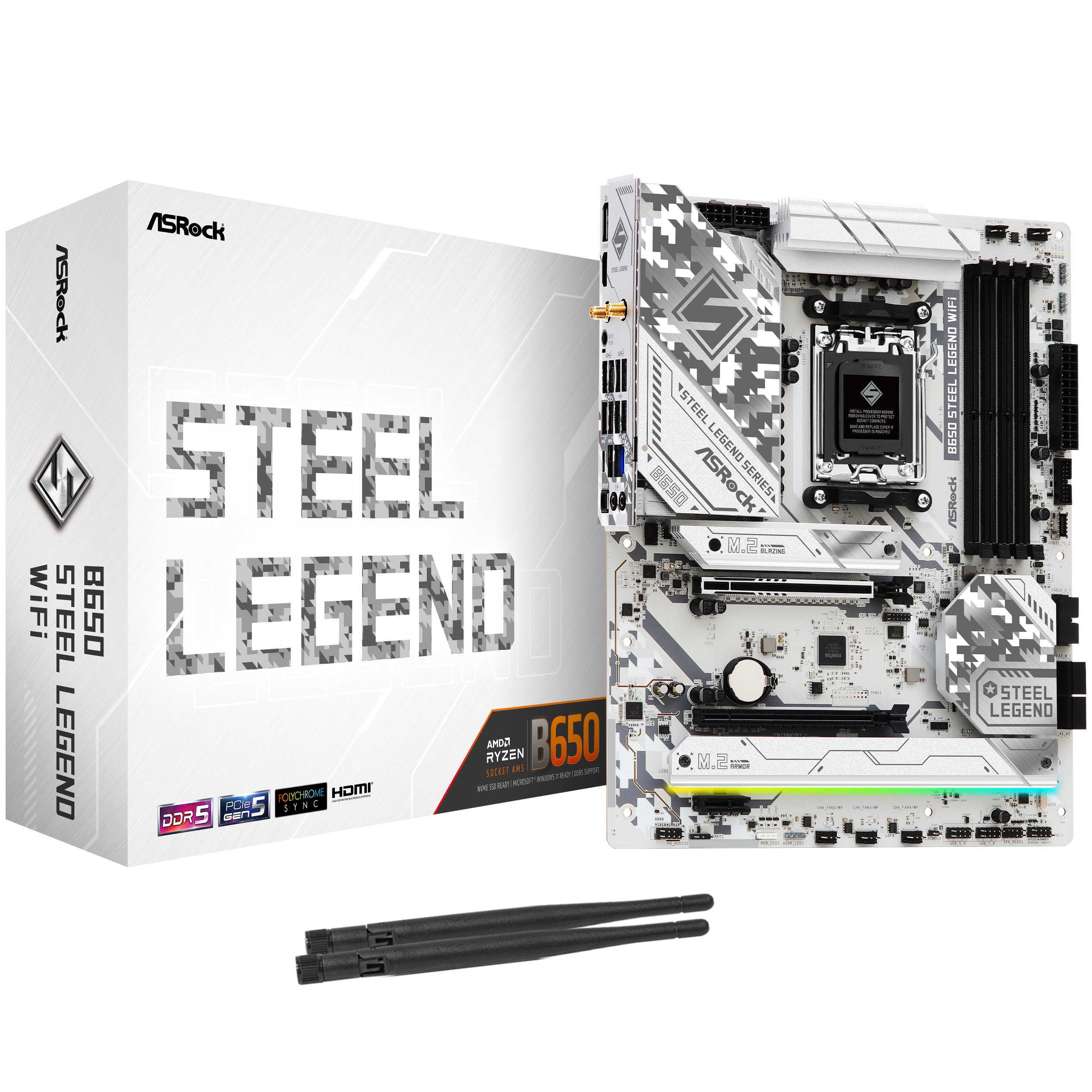 Picture of Picture of Motherboard ASRock B650 Steel Legend WiFi