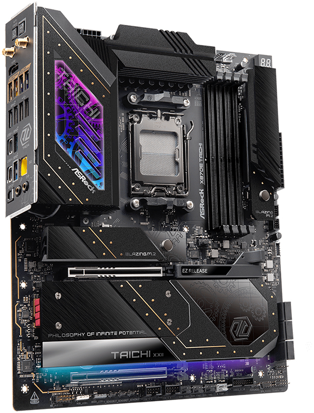 ASRock - Motherboard ASRock X870E Taichi
