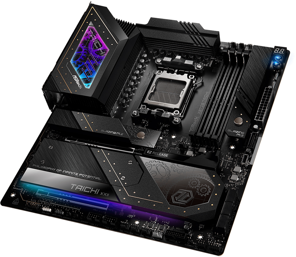 ASRock - Motherboard ASRock X870E Taichi