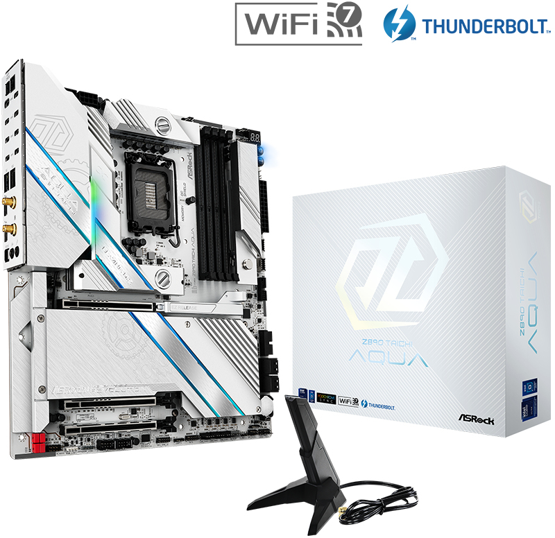 ASRock - Motherboard ASRock Z890 Taichi Aqua