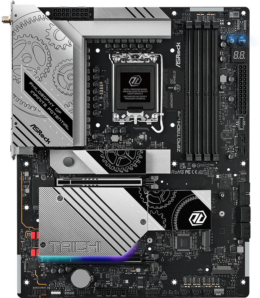 ASRock - Motherboard ASRock Z890 Taichi Lite