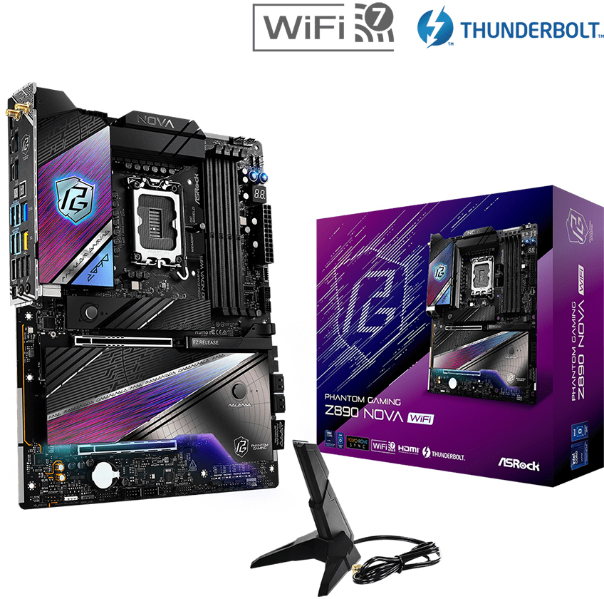 Picture of Picture of Motherboard ASRock Z890 Nova WiFi