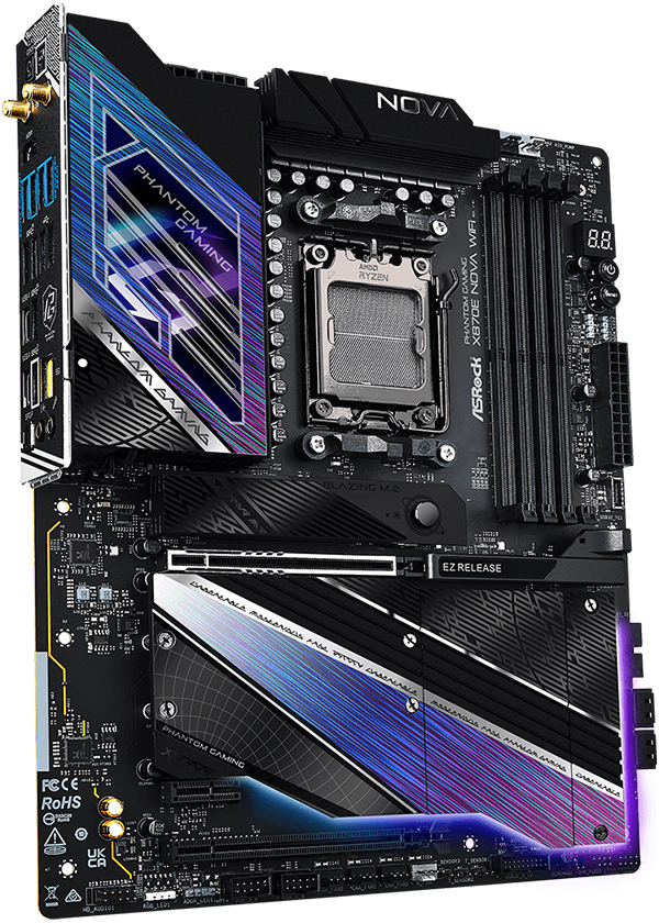 ASRock - Motherboard ASRock X870E Nova WiFi