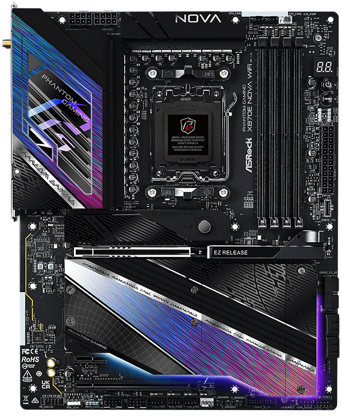 Picture of Picture of Motherboard ASRock X870E Nova WiFi
