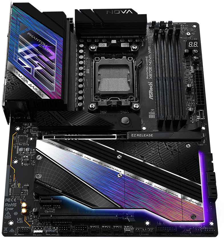 ASRock - Motherboard ASRock X870E Nova WiFi