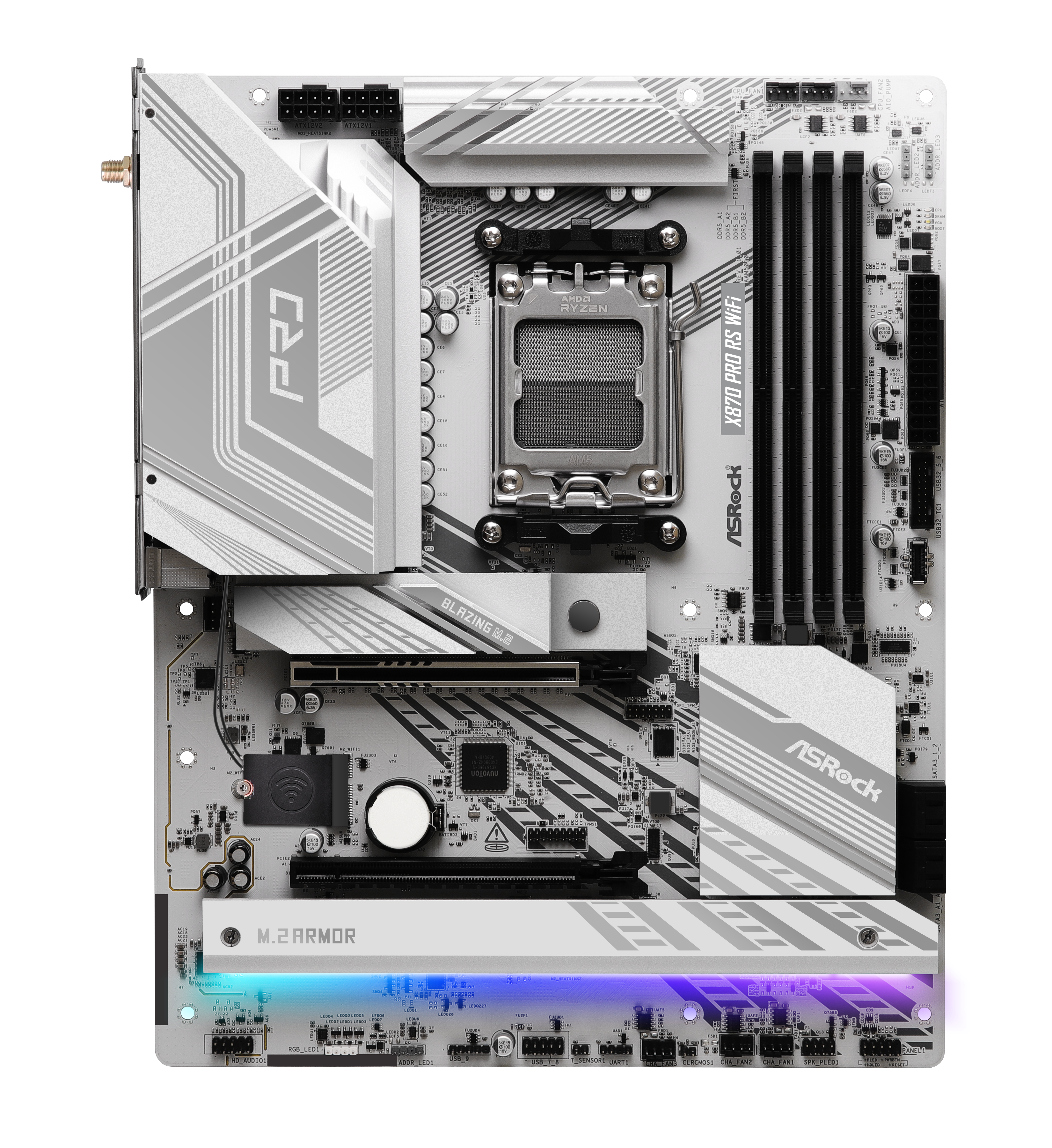 ASRock - Motherboard ASRock X870 Pro RS WiFi