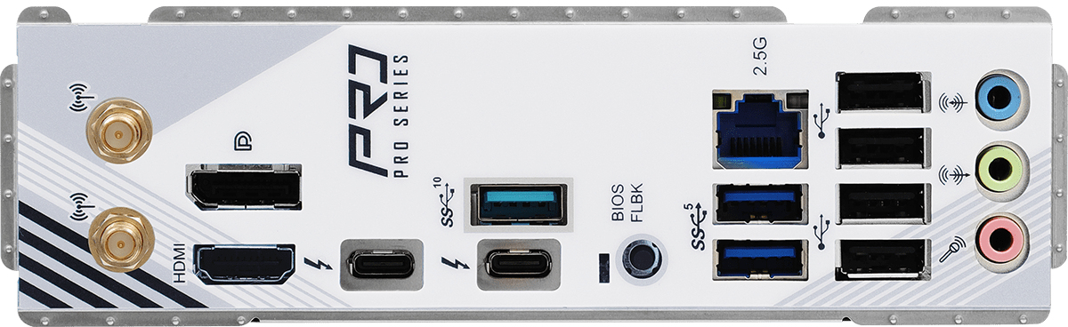 ASRock - Motherboard ASRock Z890 Pro RS WiFi White