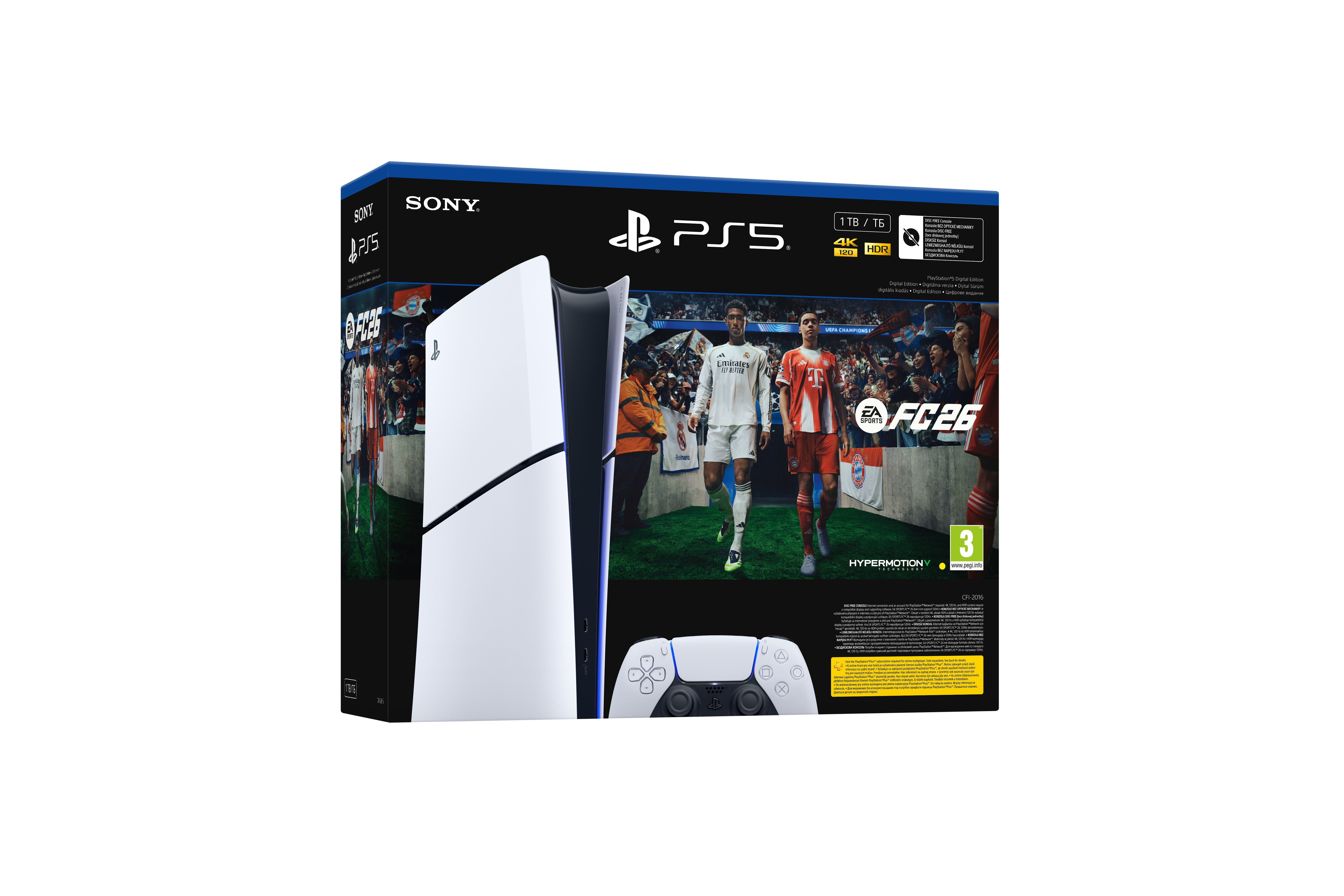Sony - Consola Sony Playstation 5 Slim Edição Digital 1TB + FC26