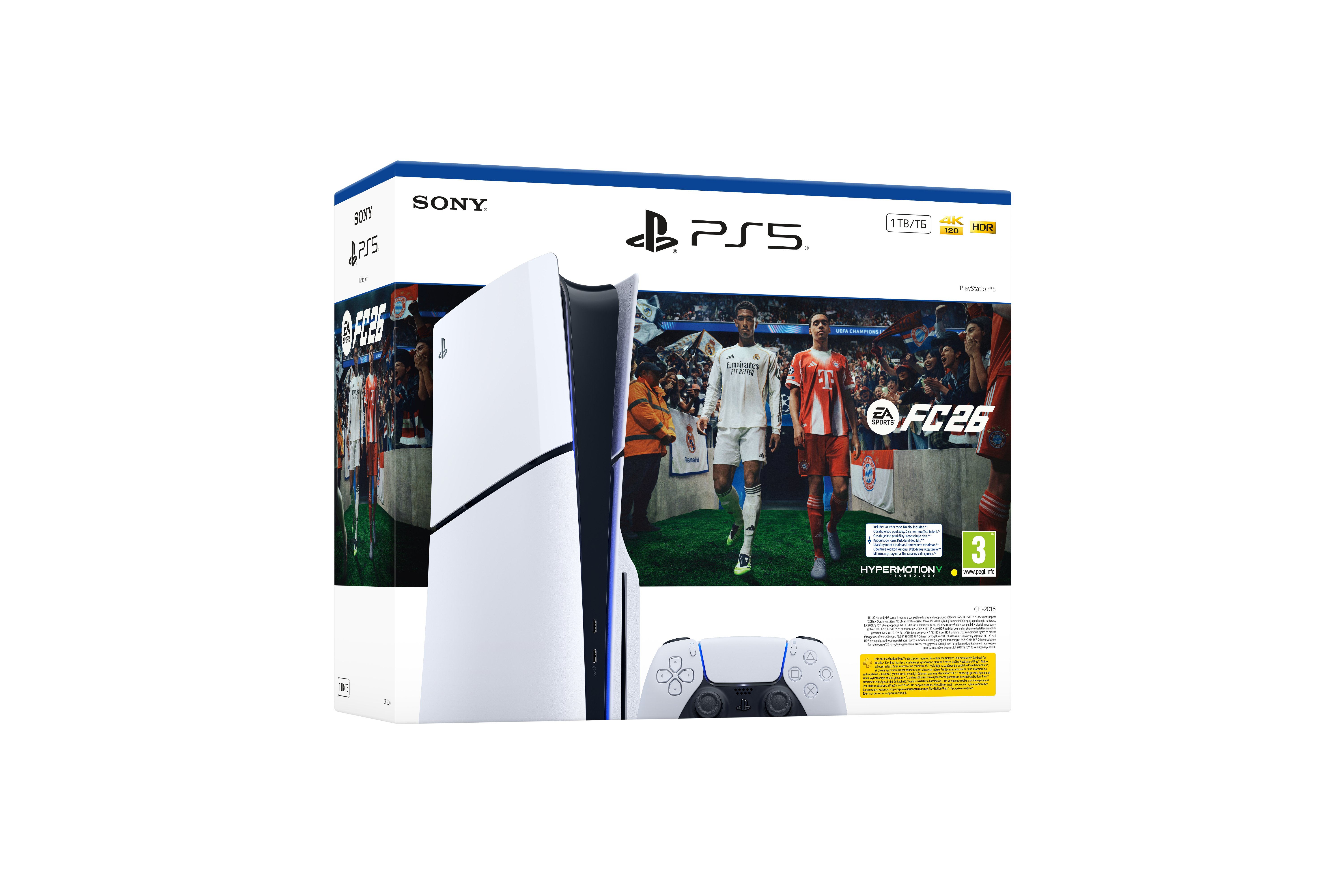 Sony - Consola Sony Playstation 5 Slim Edição Digital 1TB + FC26