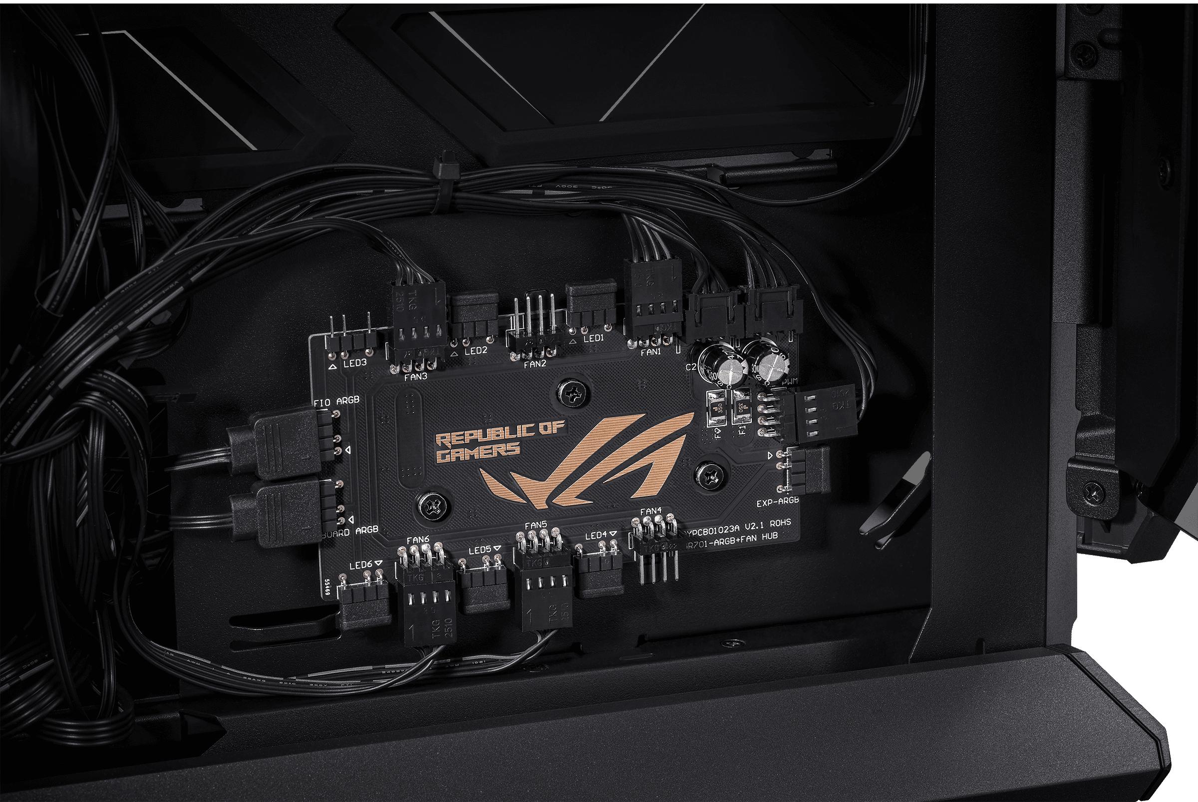 Asus - Caixa E-ATX Asus ROG Hyperion GR701 ARGB Preta