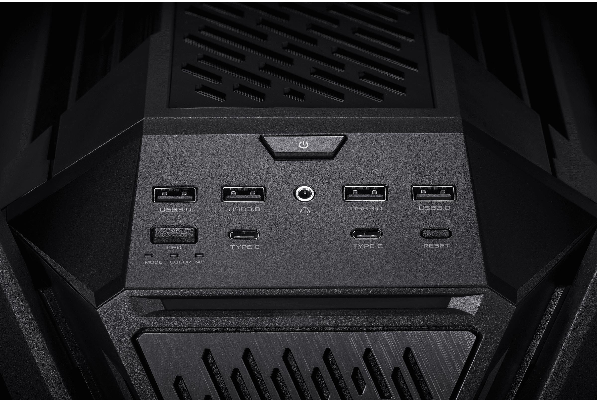 Asus - Caixa E-ATX Asus ROG Hyperion GR701 ARGB Preta