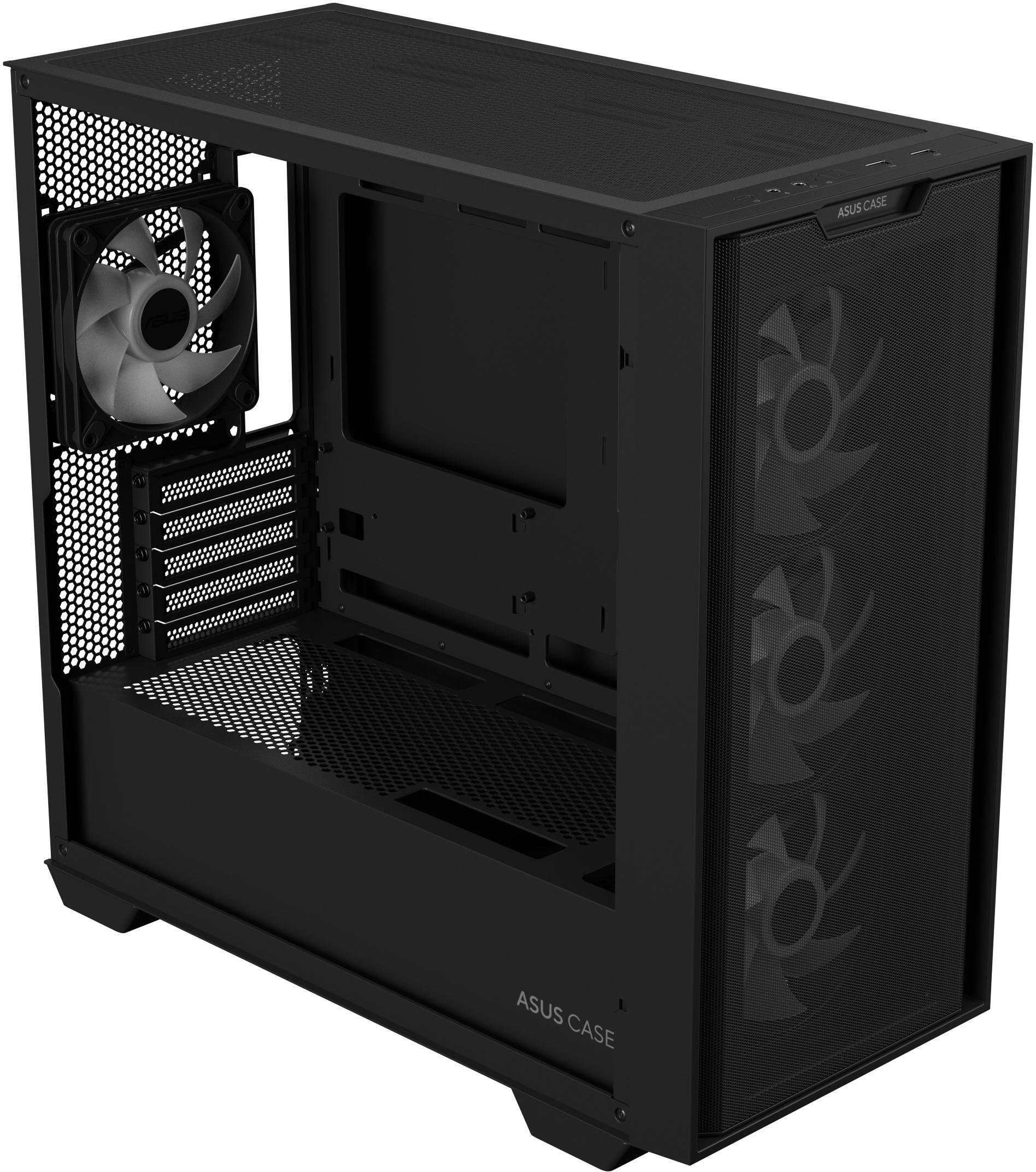 Asus - Caixa Micro-ATX Asus A21 Plus ARGB Preta